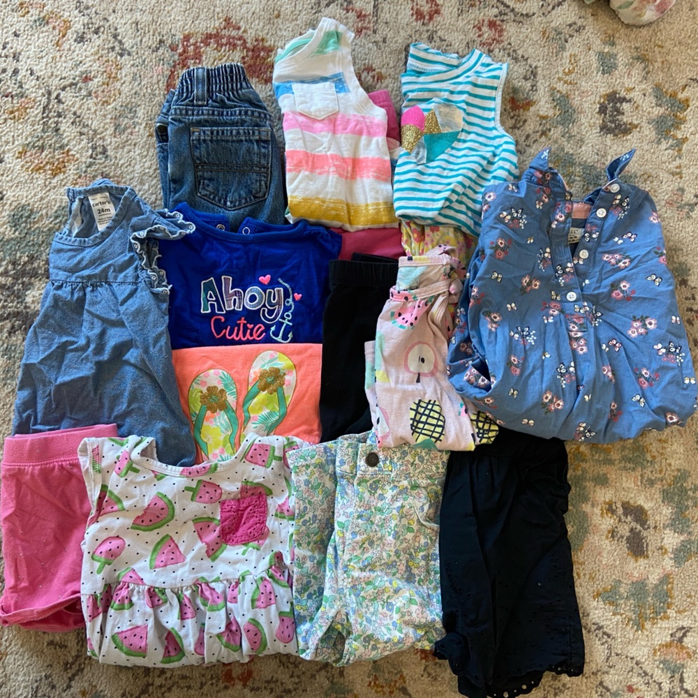 Assorted Kids Clothing Bundle - 2T&3T